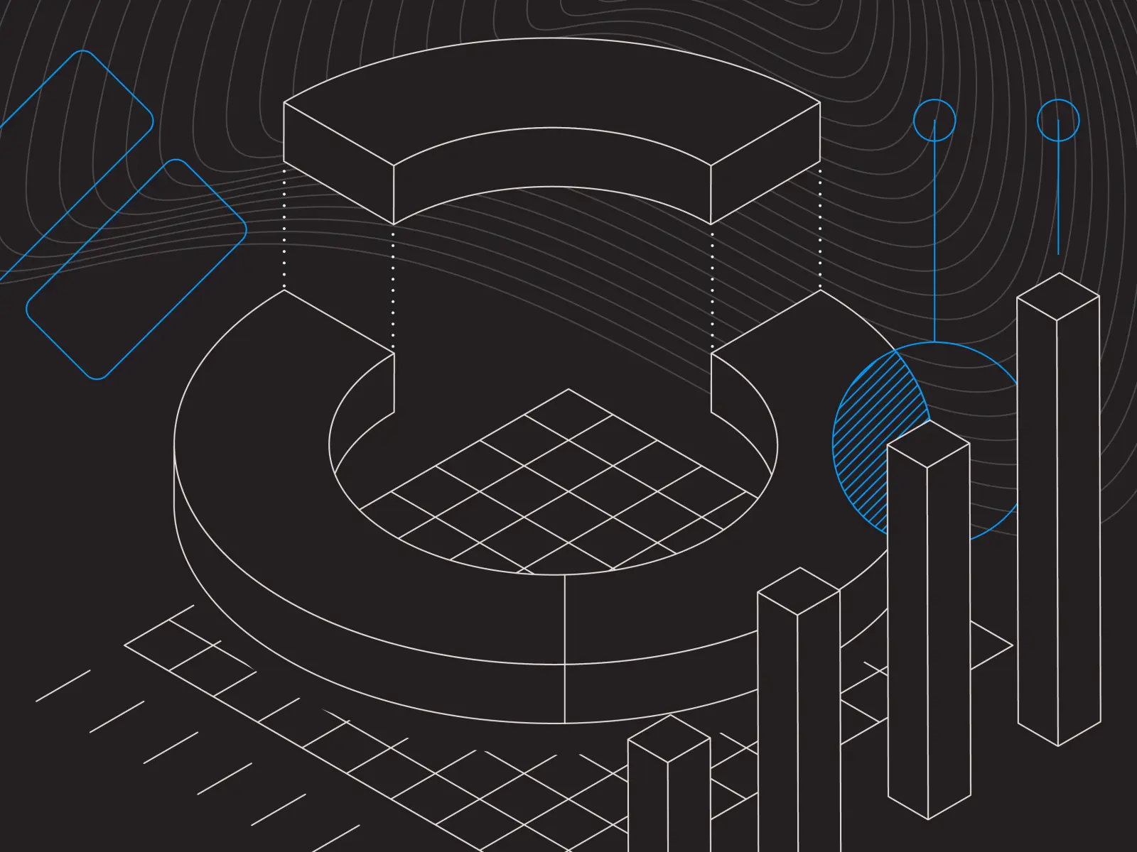 Why you ask? I have the same question...Iteration no.lost count for a portfolio idea. Far from done and abandoned, but I do think the landing UI is cool and showworthy nonetheless.